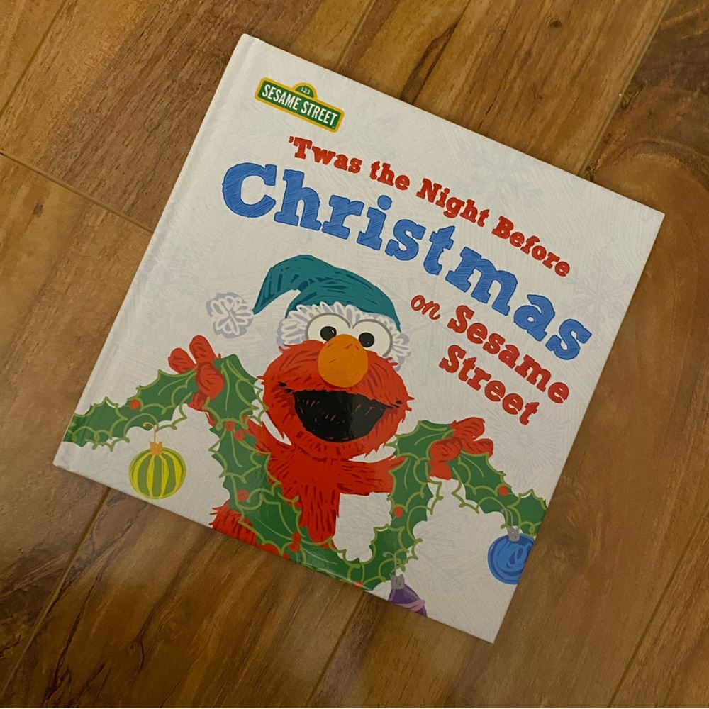 🎄’Twas the Night Before Christmas on Sesame Street Book